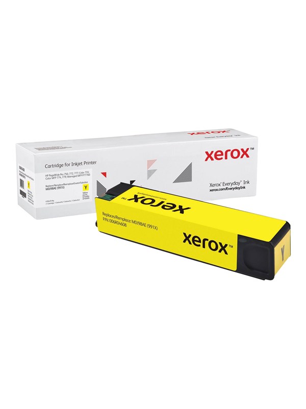 006r04608   Alternative To Hp 991x   M0j98ae Yellow Toner   High Yield   Blækpatron Gul fra Xerox Black Friday Tilbud